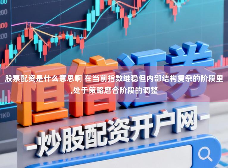 股票配资是什么意思啊 在当前指数维稳但内部结构复杂的阶段里,处于策略磨合阶段的调整